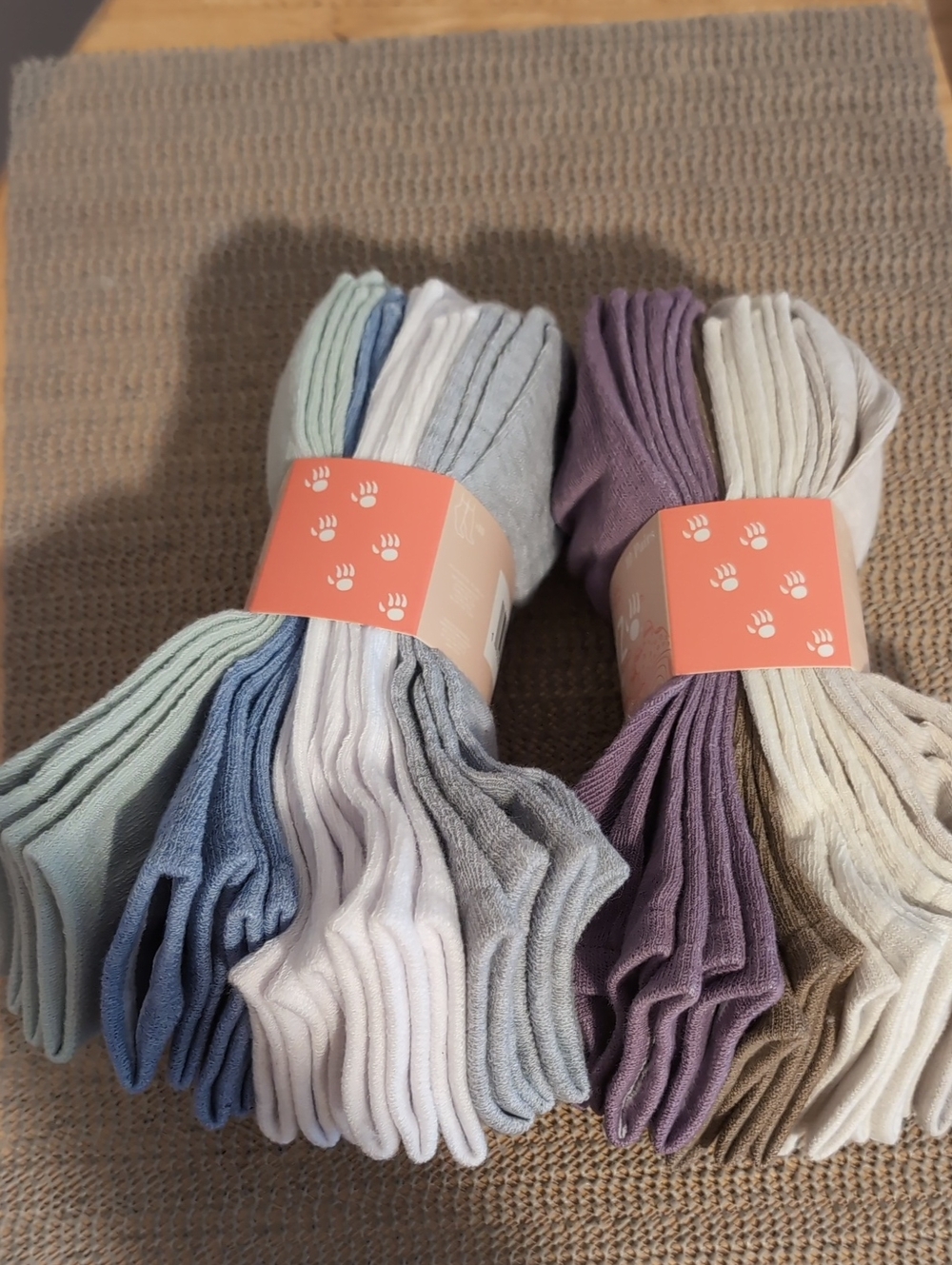 Pick 1 BearPaw Quarter Socks (10 Pairs) New - Picture 4 of 4